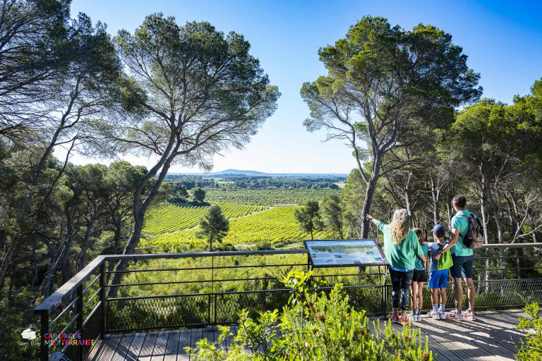 Famille en balade au Domaine de Bessilles